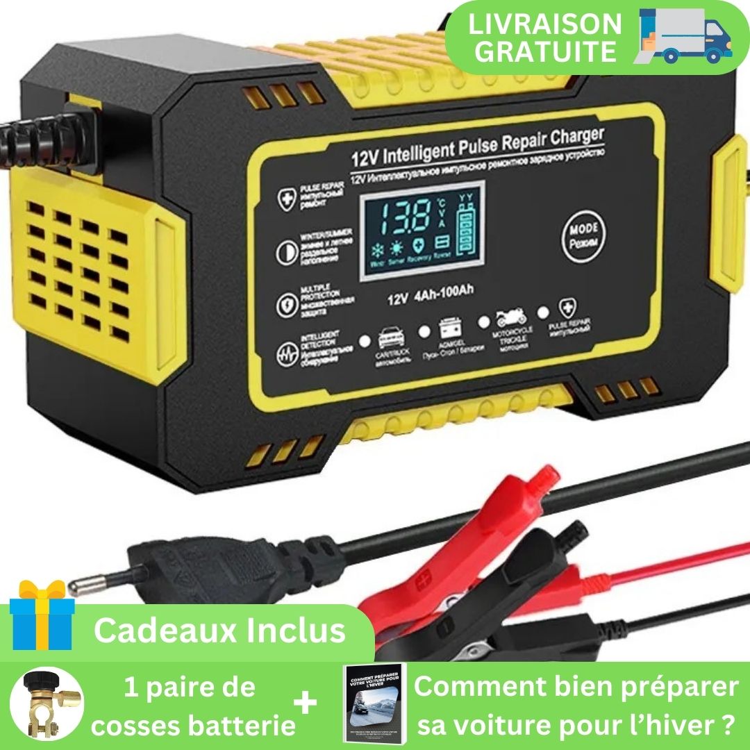 CHARGEUR BATTERIE VOITURE | Compact 12V/6A™