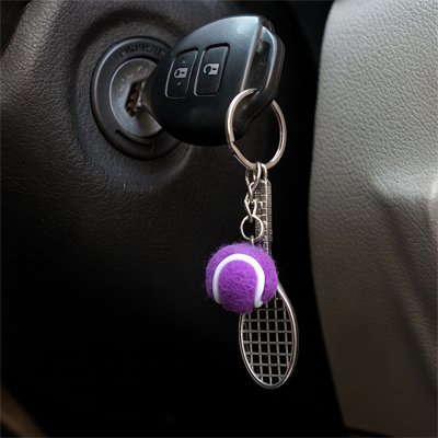 porte-cle-tennis-lover-violet