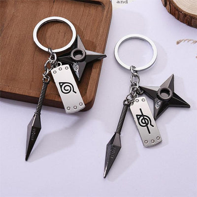porte-cle-voiture-metal-keychain-noir