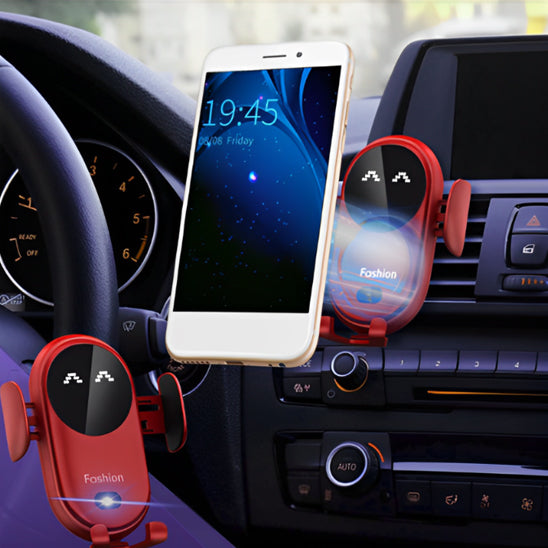 support-telephone-voiture-charge-holder-discret