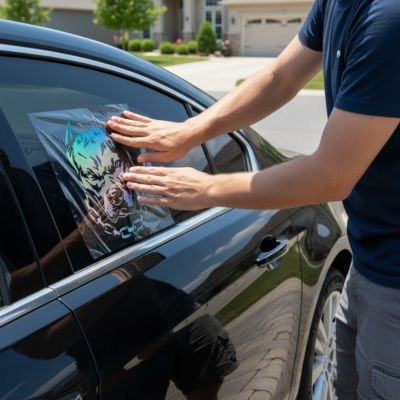 autocollant-pour-voiture-bulldog-sticker-multicolore