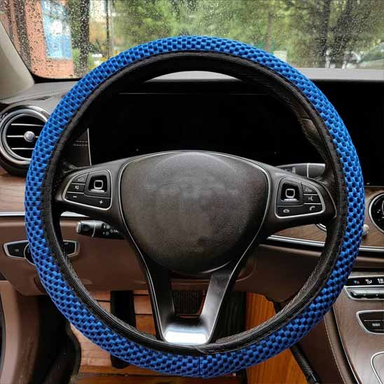 couvre-volant-voiture-steering-wheel-cover-bleu