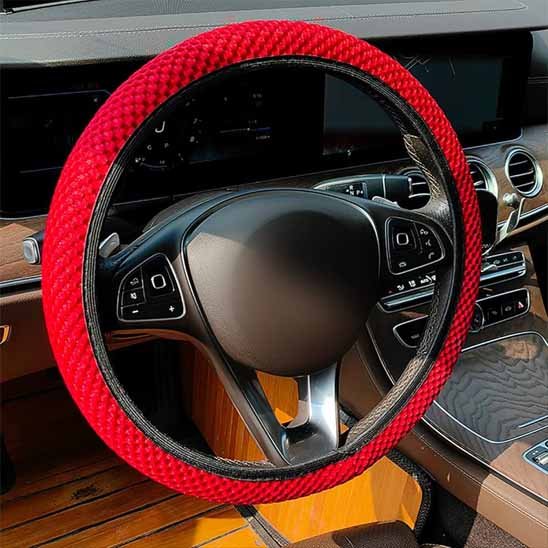couvre-volant-voiture-steering-wheel-cover-rouge
