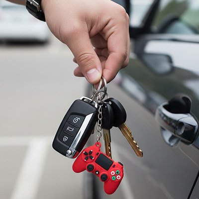 porte-cle-voiture-game-key