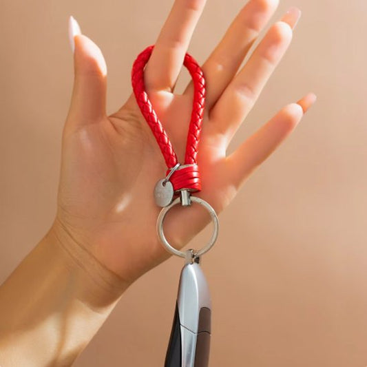 porte-cle-voiture-rope-holder-rouge
