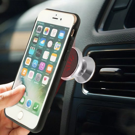 support-de-telephone-pour-voiture-ultra-stable-gris