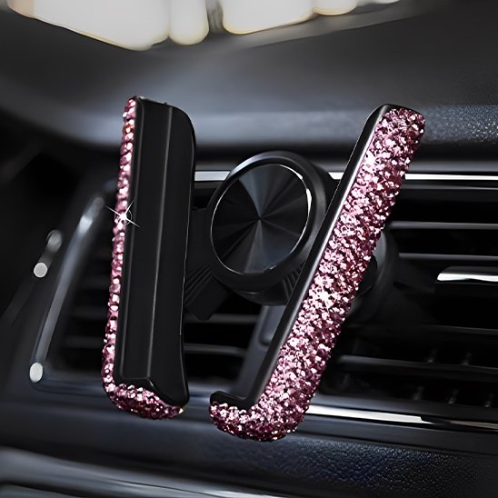 support-telephone-voiture-strass-y-rose
